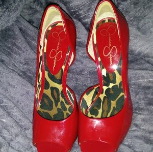 Jessica Simpson high heel shoes